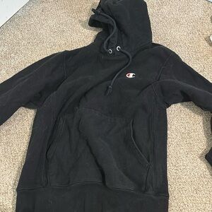 small black champion sweatshirt
